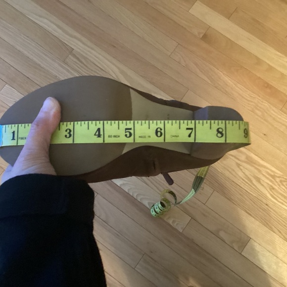 Cole Haan Brown Leather Calixta Booties size 7 - Picture 11 of 16